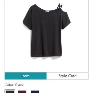 Stitch Fix Jonesman One Shoulder Knit Top